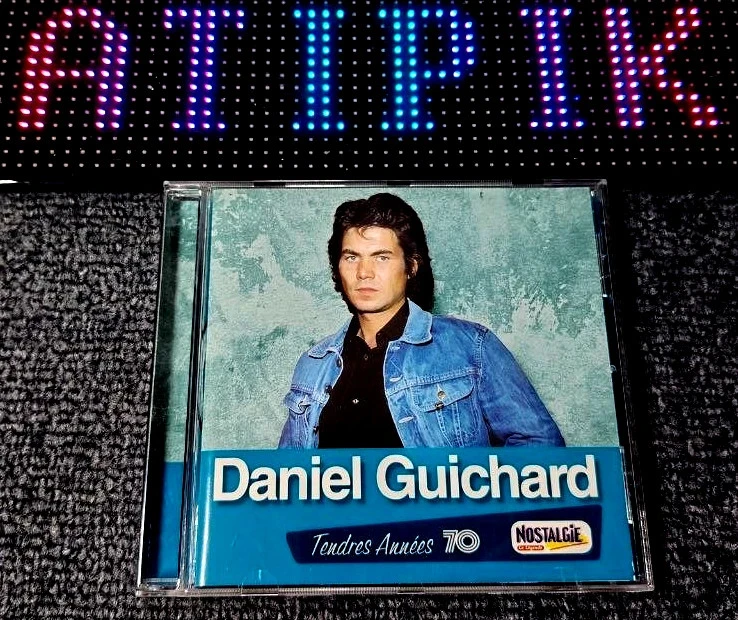 🎶 Daniel Guichard - Tendres Années 70  - CD Nostalgie Collector 👍